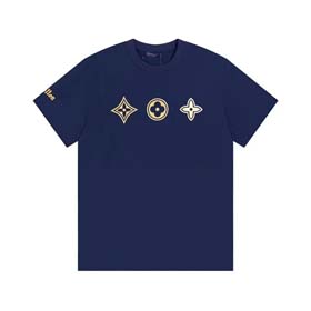 Louis Vuitton LV pure cotton loose summer versatile printed couple T-shirt(23 styles)-1813