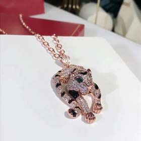 Cartier Tiger descending the mountain green eyes men's and women's pendant(15 styles)-2056