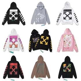 WHITE Yellow tape cordon couple sweatshirt-2227