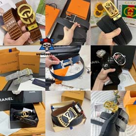 Louis Vuitton LV Chanel GUCCI Hermès Men's waist belt Baita style -2321