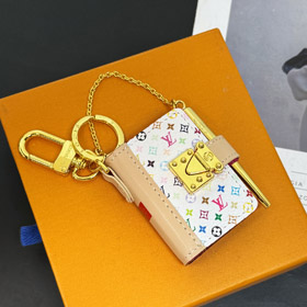 Louis Vuitton LV Mini Notebook Keychain--0017