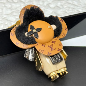 Louis Vuitton LV Letter Christmas Bag Decoration Keychain-0142  
