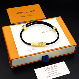 Louis Vuitton LV floral dice wire bracelet-0449  